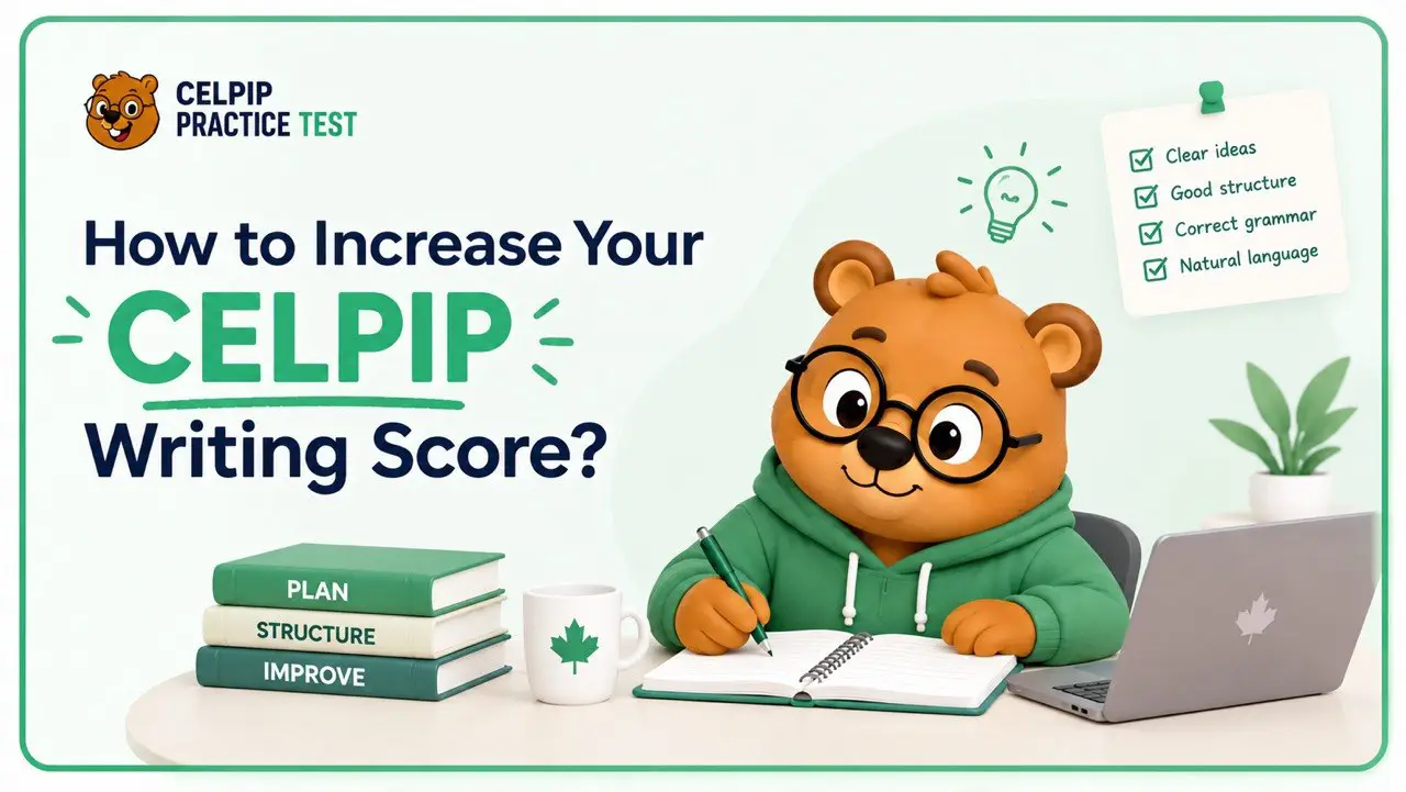 increase CELPIP Writing Score
