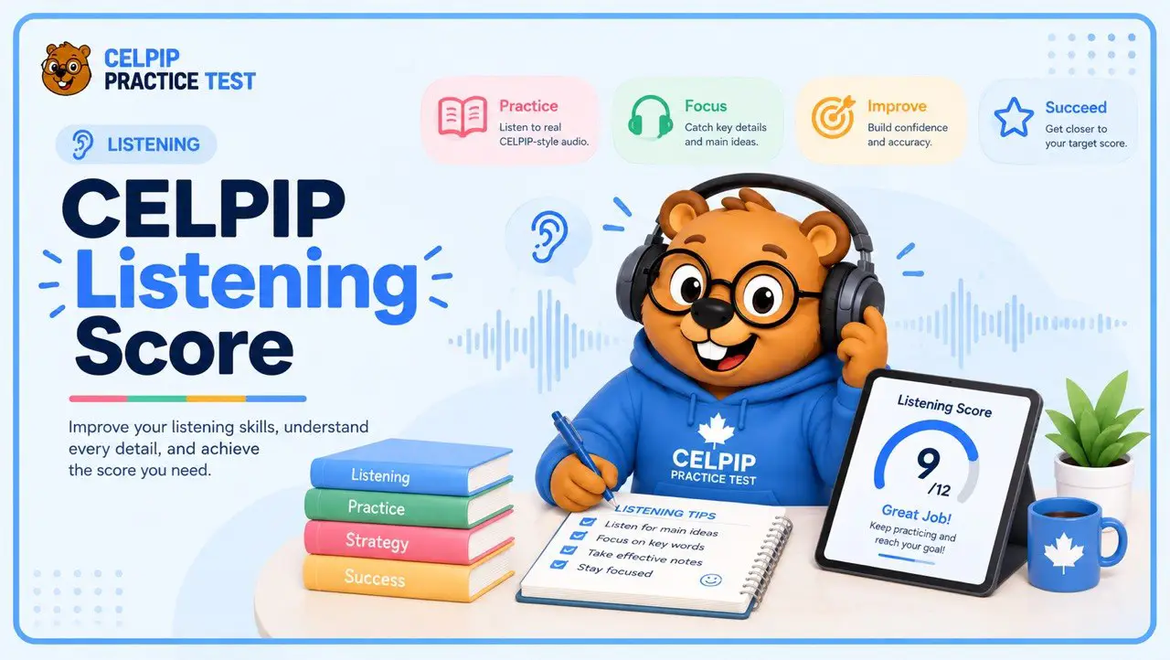 CELPIP Listening Score