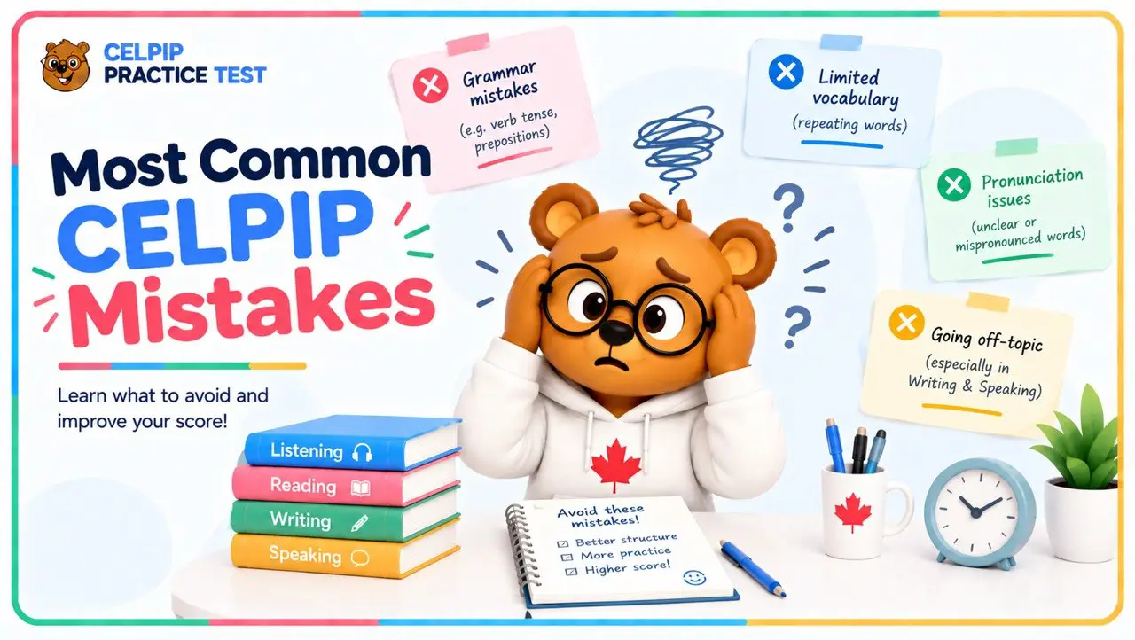 Most Common CELPIP Mistakes