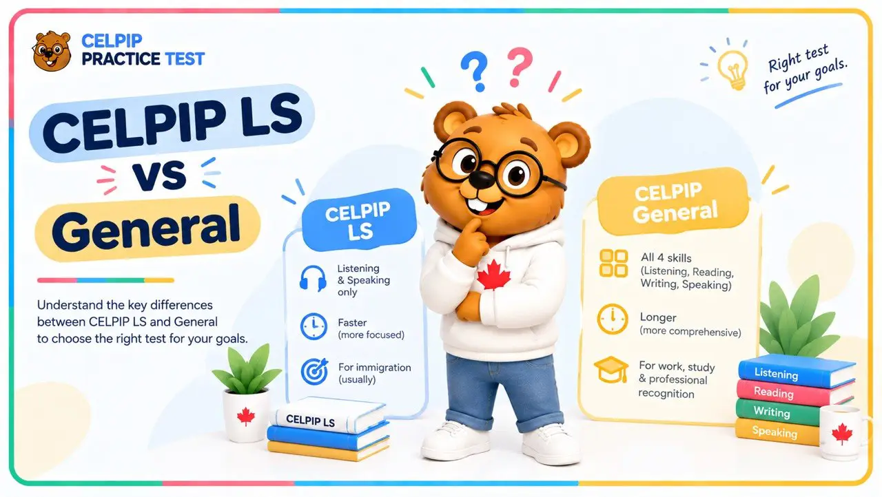 CELPIP LS vs General